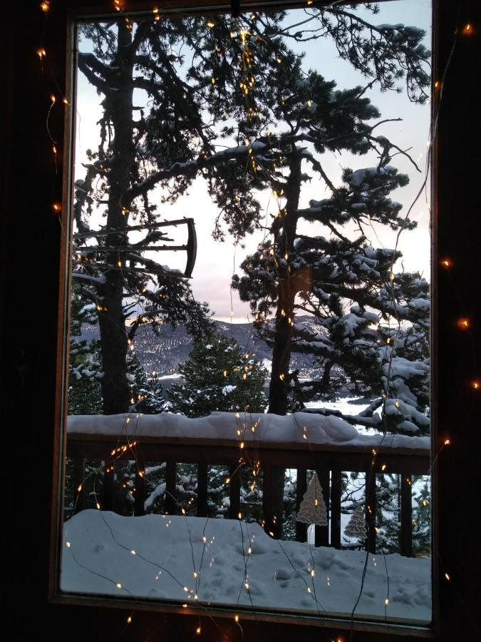 Chalet Vue Sous Cet Angles Buitenkant foto